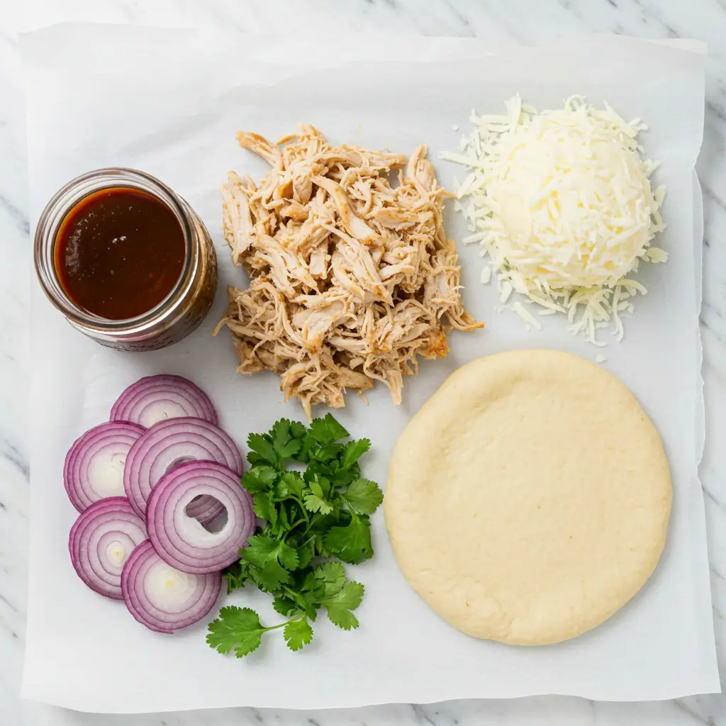 Dairy Free BBQ Chicken Pizza – Bold Flavor Without Dairy 4 Dairy Free BBQ Chicken Pizza ingredients