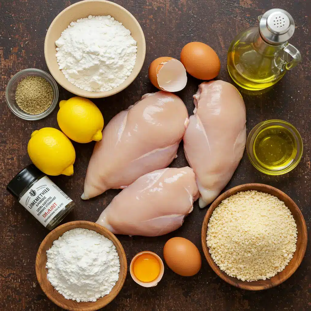 Extra Crispy Lemon Pepper Chicken Cutlets Recipe 5 Ingredients for lemon pepper chicken cutlets recipe