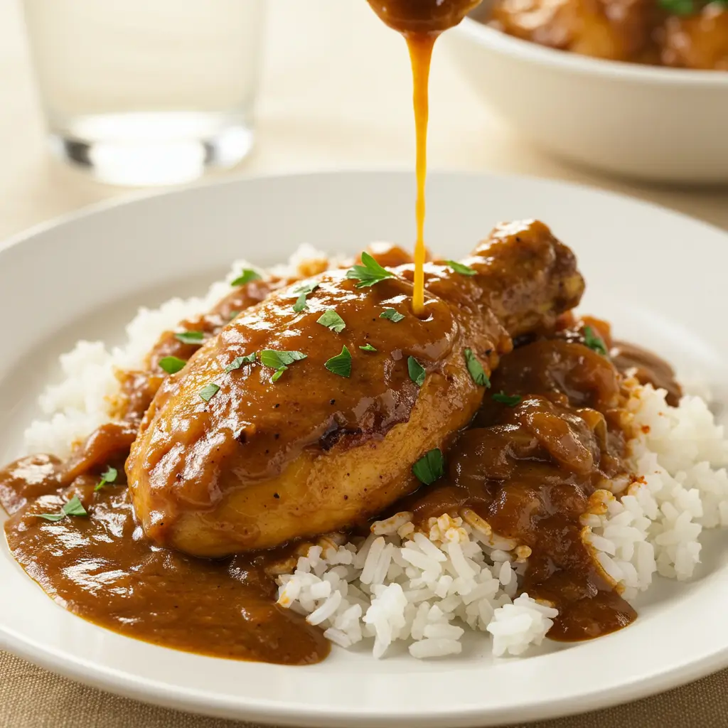 Creole Chicken Recipe: Bold Southern Flavor Made Simple 8 Creole chicken served over rice
