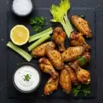 Lemon Pepper Wings Recipe: The Crispiest, Zestiest Wings You’ll Ever Make 8 Final lemon pepper wings recipe presentation