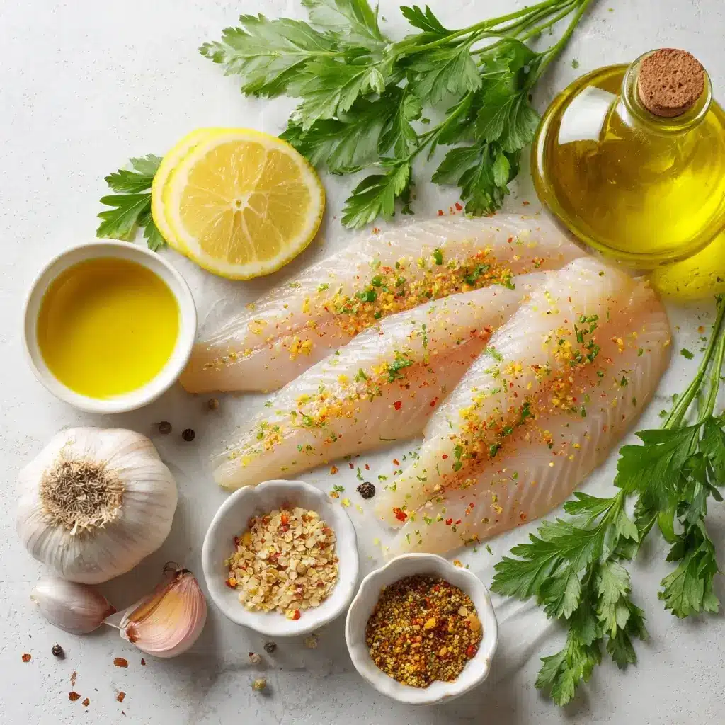 tilapia lemon garlic recipe ingredients