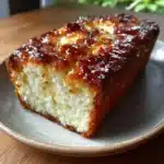 Cinnamon Swirl Cottage Cheese Loaf 2 Sliced cinnamon swirl cottage cheese loaf with visible cinnamon ribbon and soft moist texture