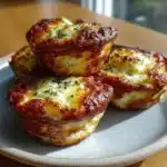 2-Ingredient Cottage Cheese Savory Egg Muffin Tin Bites 2 Fluffy cottage cheese savory egg muffin tin bites fresh from oven