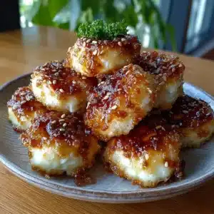 Golden cottage cheese soft pretzel nugget bites with coarse salt and chewy pull