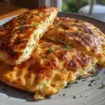 cottage cheese giant calzone fold