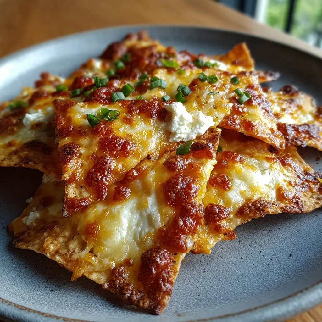 Cottage cheese giant nacho snap sheet broken into crispy cheesy pieces with salsa guacamole and jalapeños
