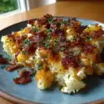 Cottage Cheese Bacon Cheddar Hash Grid