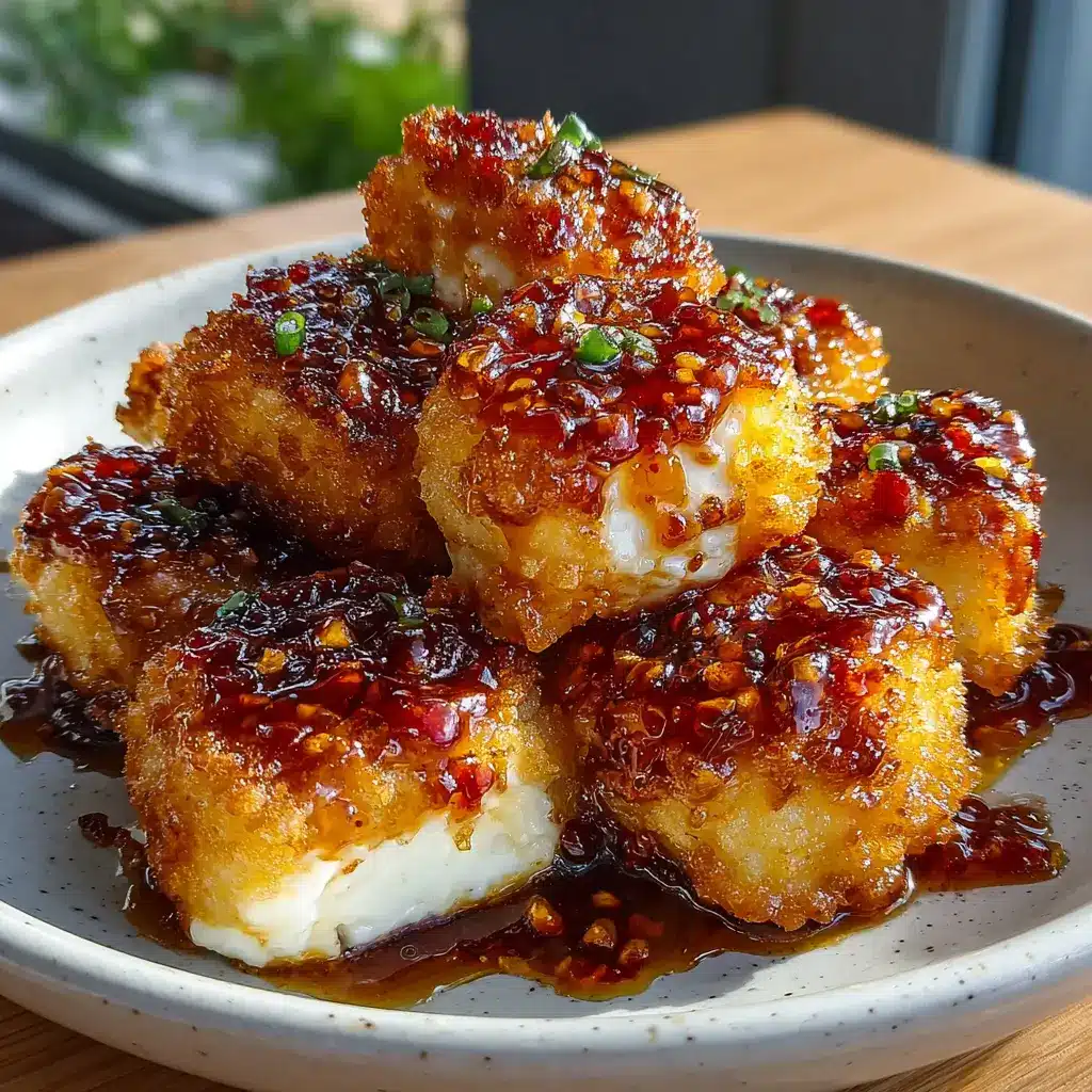 Cottage Cheese Buffalo Chicken Poppers