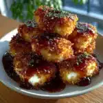 Cottage Cheese Honey Mustard Chicken Bites