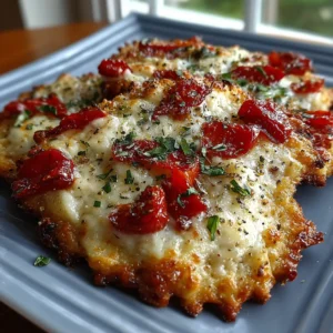 Cottage Cheese Tomato Basil Pizza Crisps baked until golden and crispy with tomato basil flavor