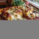Baked Ziti Cottage Cheese Melt Towers — No Pasta Double Melt 2 IMG 3060