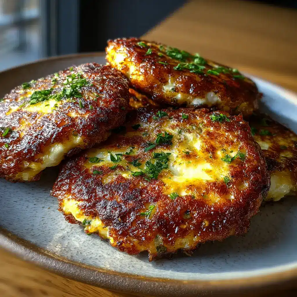 Patty Melt Cottage Cheese Skillet Patties