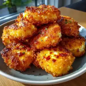 Cottage Cheese Buffalo Ranch Poppers (No Breadcrumbs)