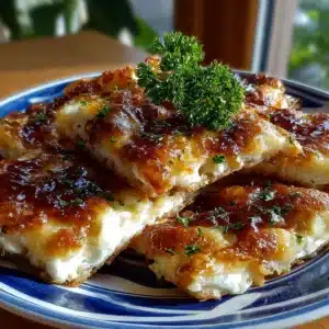 Cottage Cheese Sweet Onion Crisp Tiles baked until golden and crispy