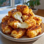 Mozzarella Stick Cottage Cheese Bites — Zero-Breadcrumb Cheese Pull