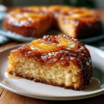Peach Upside Down Cake 2 Easy Peach Upside Down Cake With Fresh Or Canned Peaches