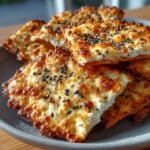 Everything Bagel Cottage Cheese Cracker Shards — Zero-Chip Snap Crack 2 IMG 3079