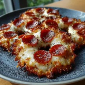 Spicy Pepperoni Cottage Cheese Cracker Rings — No Dough Snap Crack