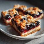 Blueberry Crumble Bars 2 Blueberry Crumble Bars