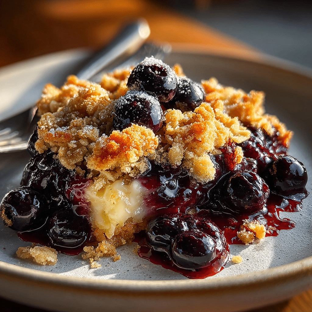 Blueberry Crisp