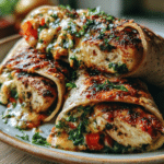 Grilled Chicken Wraps 2 Grilled Chicken Wraps
