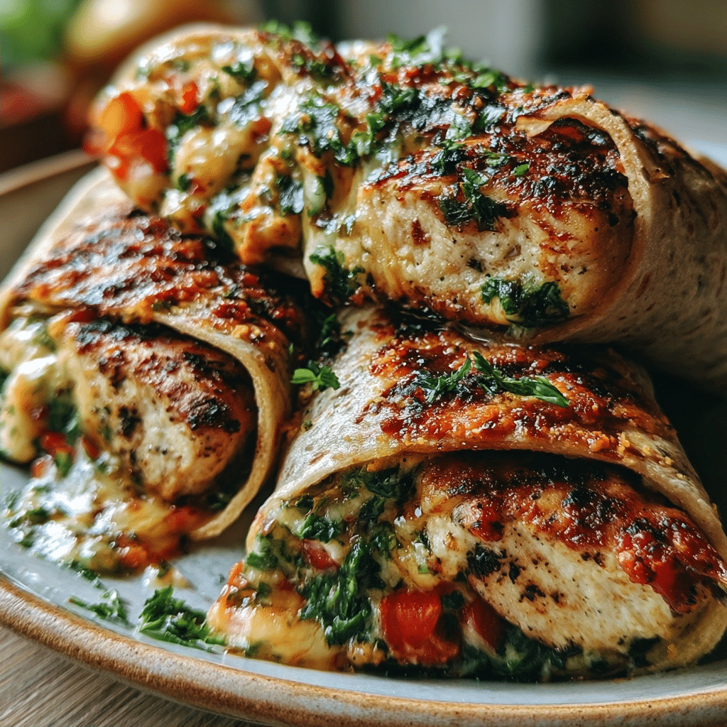 Grilled Chicken Wraps