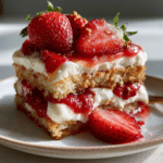 Strawberry Icebox Cake 2 Strawberry Icebox Cake