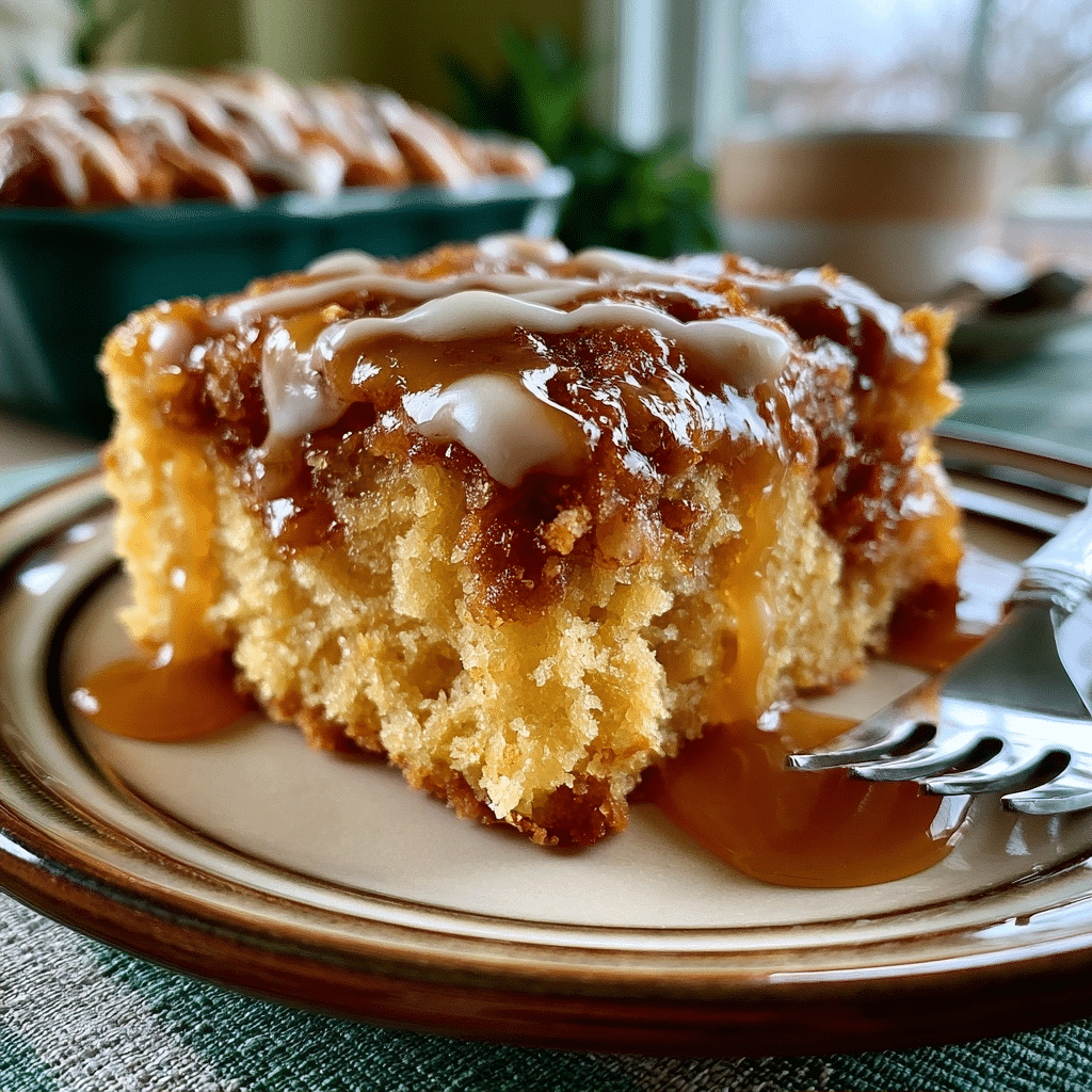 Caramel Apple Dump Cake