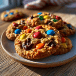 M&M Cookies: Perfectly Chewy and Colorful 2 M&M Cookies: Perfectly Chewy and Colorful