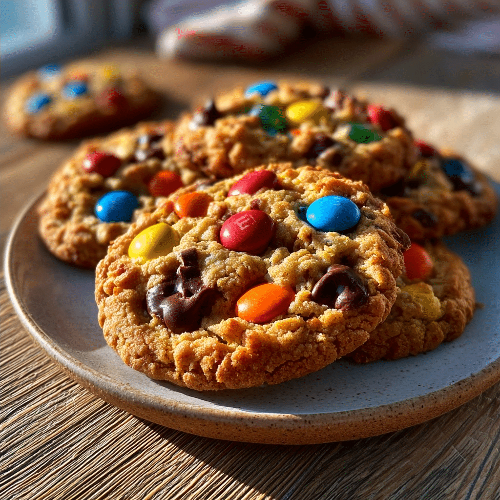 M&M Cookies: Perfectly Chewy and Colorful