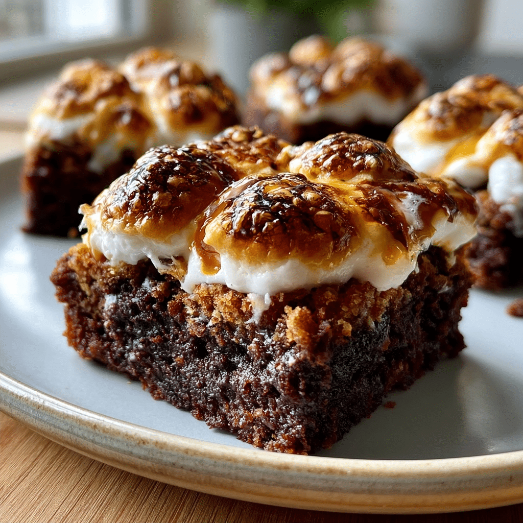 S’mores Brownies: Ultimate Gooey Chocolate Marshmallow Dessert
