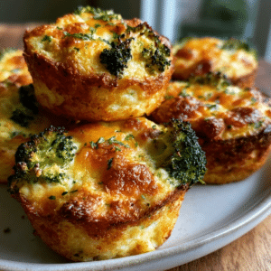 Cottage Cheese Broccoli Cheddar Melt Bites — Zero-Breadcrumb Hot Pull