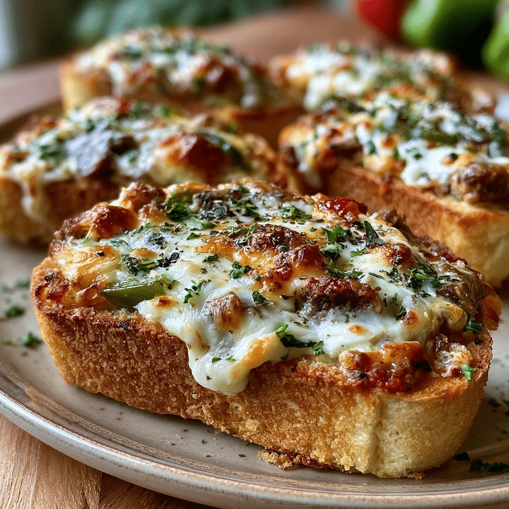 Golden Cottage Cheese Philly Cheesesteak Boats — No Bread Cheese Pull