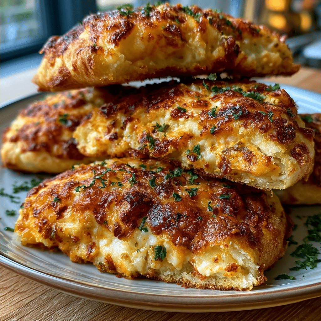 Cottage Cheese Taco Stuffed Pockets — Zero-Flour Hot Pull