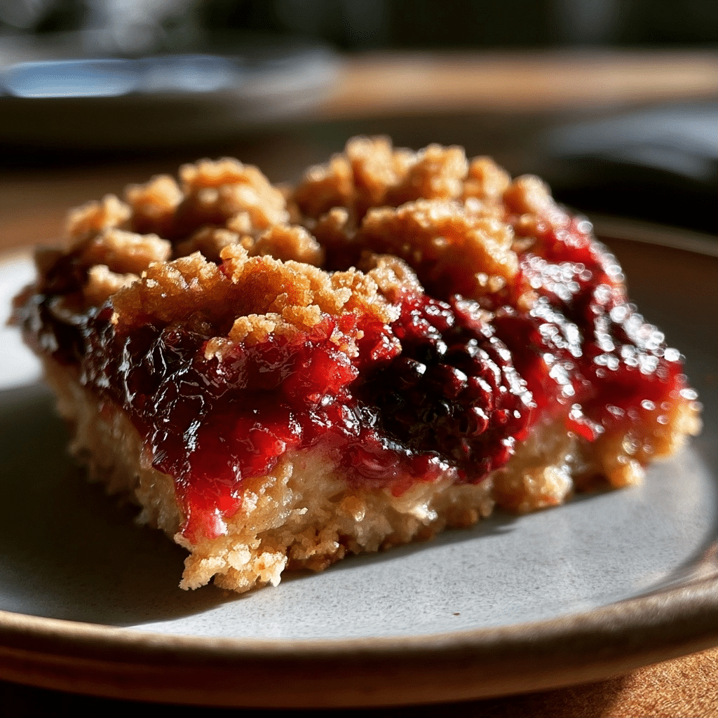 Blackberry Crisp