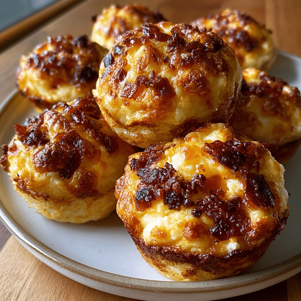 Savory Cottage Cheese Bacon Cheddar Bomb Bites — Zero-Flour Stuffed Reveal