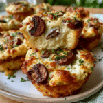 Mushroom Swiss Muffin Tin Bites — Zero-Crust Soft Center Reveal 2 Mushroom Swiss Muffin Tin Bites — Zero-Crust Soft Center Reveal