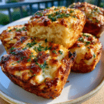 3-Ingredient Cottage Cheese Garlic Butter Loaf Slices 2 3-Ingredient Cottage Cheese Garlic Butter Loaf Slices
