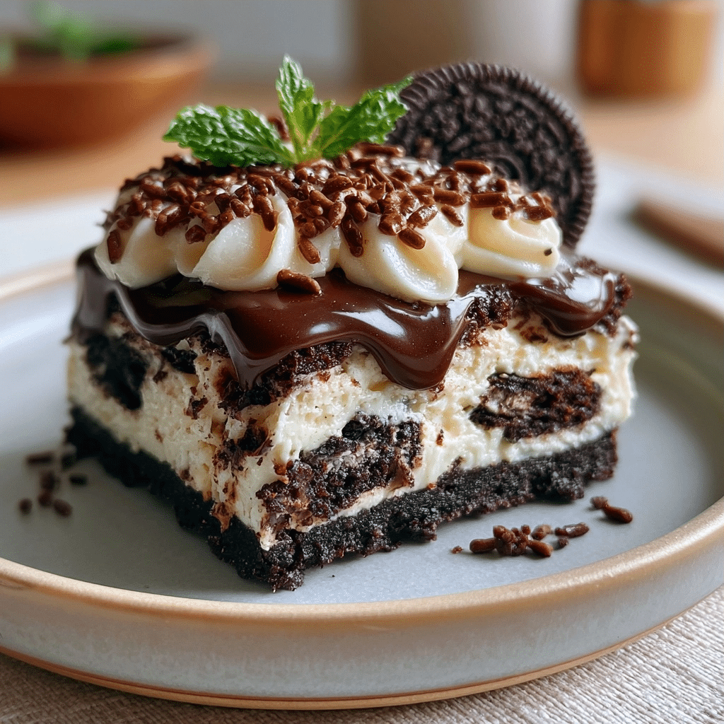No-Bake Oreo Dessert