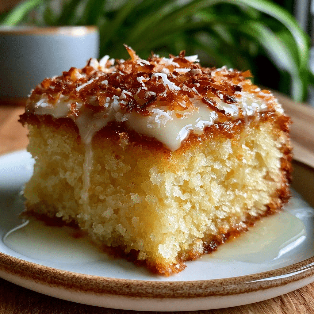 Coconut Cake: A Moist, Fluffy Tropical Delight