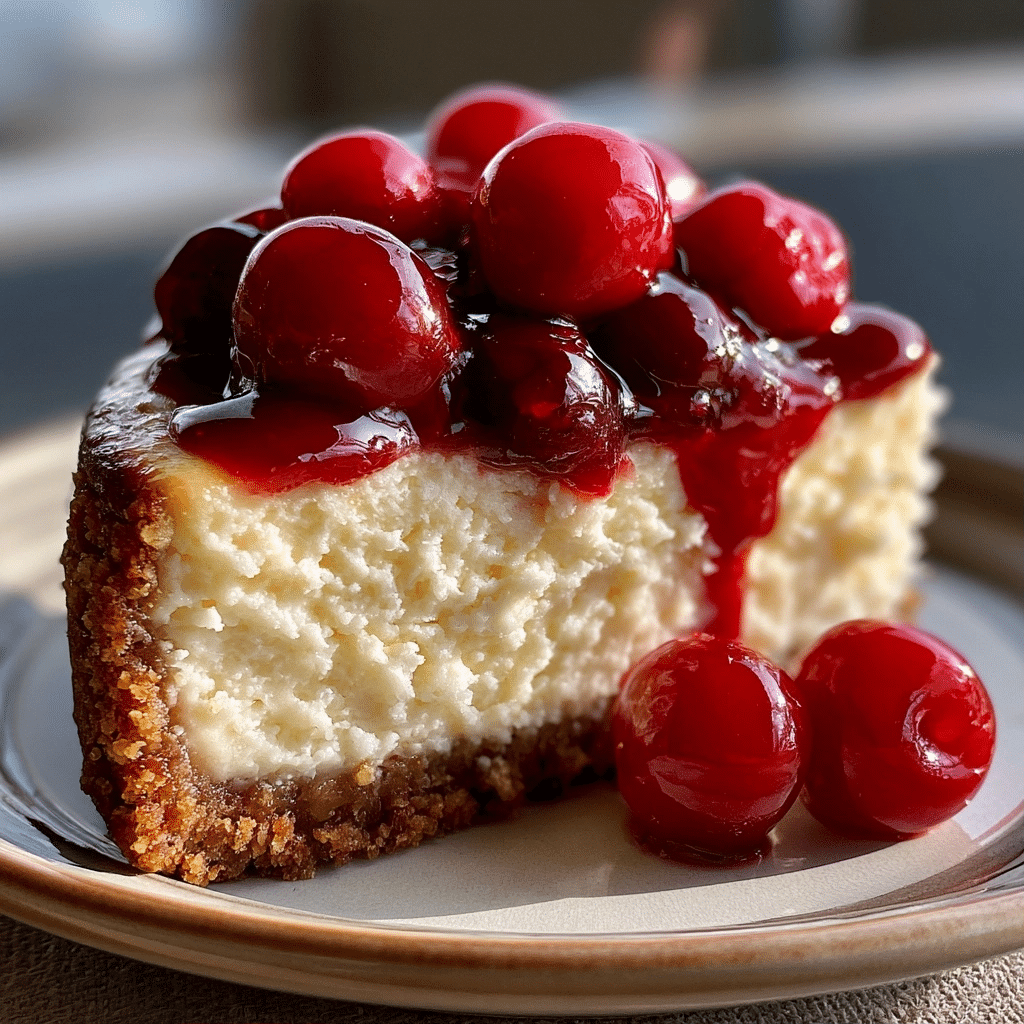 Cherry Cheesecake