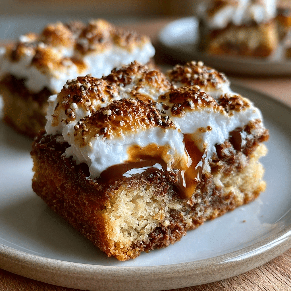 S’mores Cookie Bars