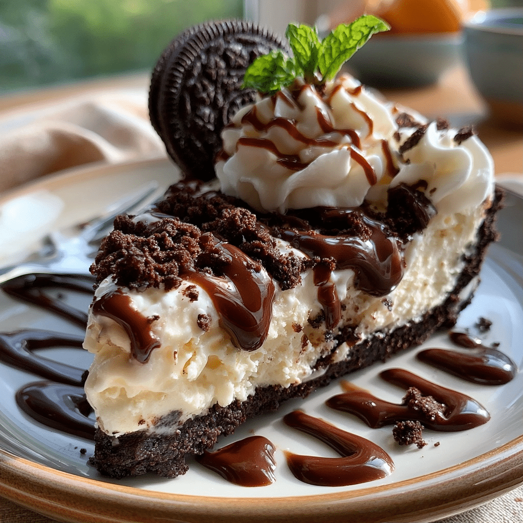 Oreo Ice Cream Pie: The Ultimate No-Bake Dessert