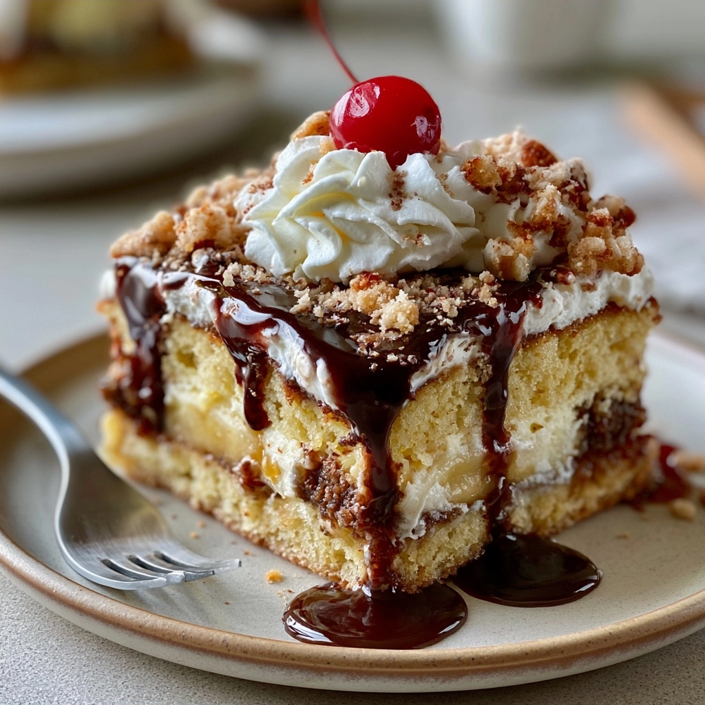 Banana Split Cake