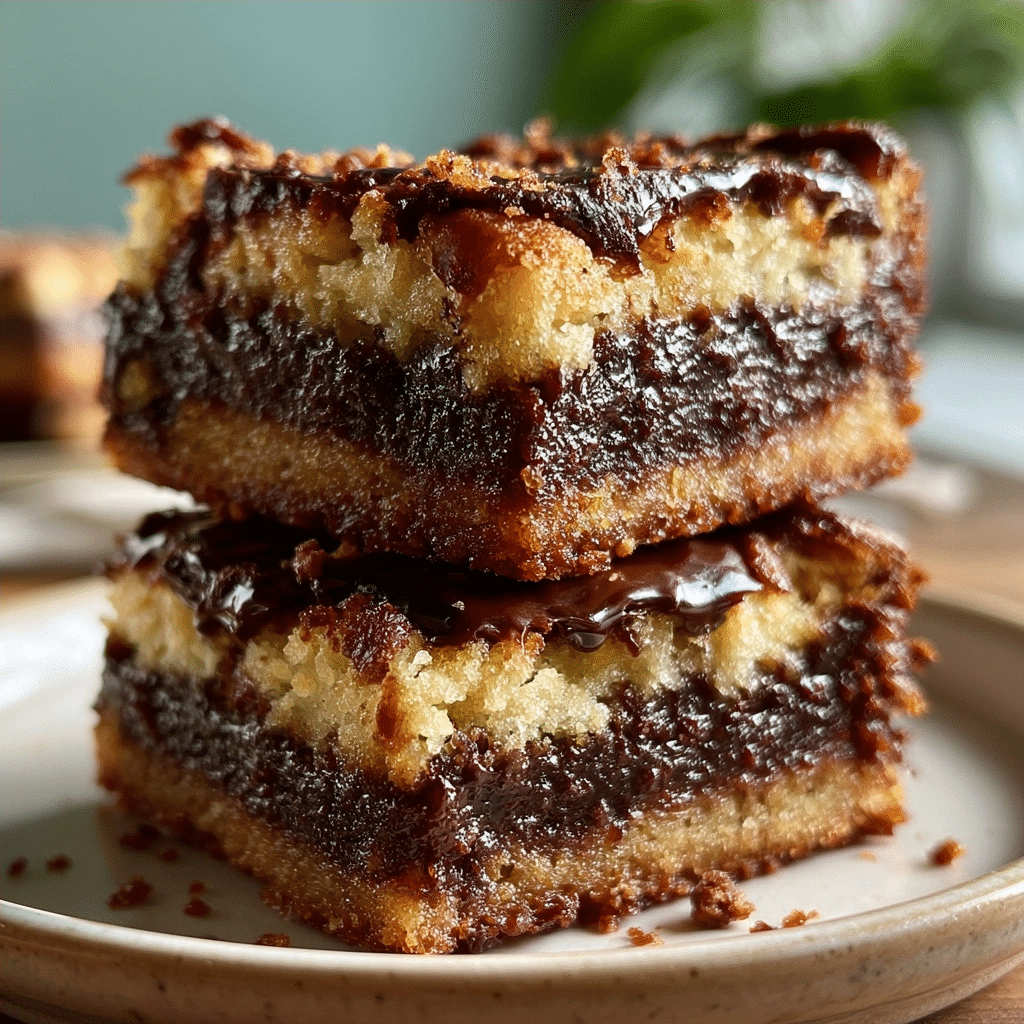 Fudgy Brookie Bars With Chewy Chocolate Chip Cookie Layers