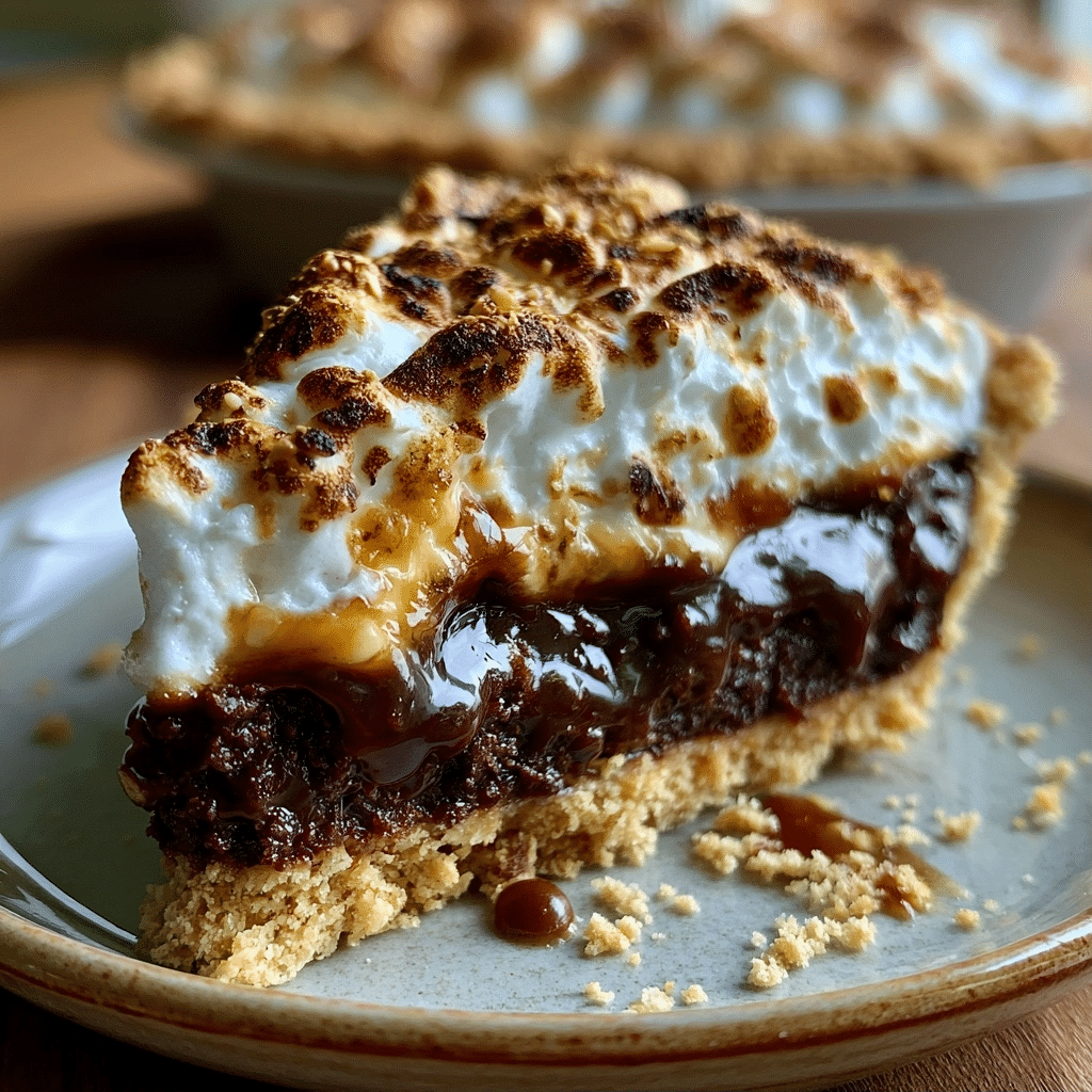 S’mores Pie Recipe: A Gooey Chocolate Delight