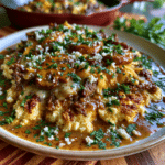 No-Pasta Cottage Cheese Beef Stroganoff Skillet — Creamy Gravy Pull 2 brahim.idali close up phone photo of No Pasta Cottage Cheese 94f02a2f 874e 472e 94cc fbc33560d691 1