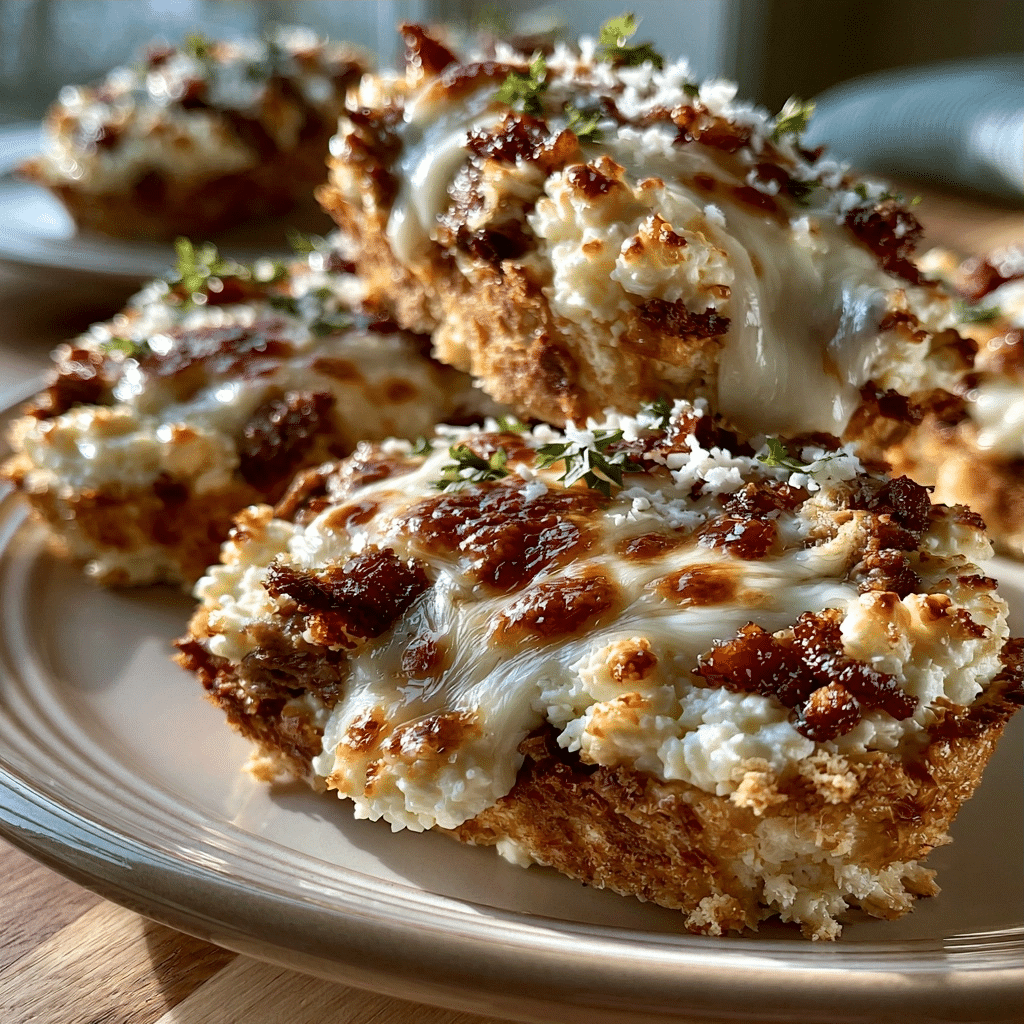 No-Bread Cottage Cheese Philly Cheesesteak Boats — Cheese Pull