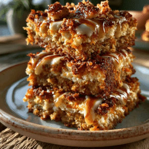 Zero-Flour Cottage Cheese Carrot Cake Blondies — Layered Break