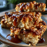 Zero-Bread Cottage Cheese Meatloaf Slabs: Savory Gravy Drip 2 Zero-Bread Cottage Cheese Meatloaf Slabs: Savory Gravy Drip